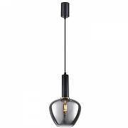 Подвесной светильник F-promo Dubbel 4357-1P цвет плафона/подвески Серый, цвет арматуры Черный-1