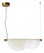Подвесной светильник Odeon Light Colle 4358/20L цвет плафона/подвески Белый, цвет арматуры Бронза-2