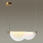 Подвесной светильник Odeon Light Colle 4358/20L цвет плафона/подвески Белый, цвет арматуры Бронза-3