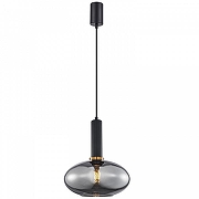 Подвесной светильник F-promo Dubbel 4359-1P цвет плафона/подвески Серый, цвет арматуры Черный-1