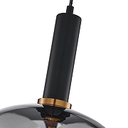 Подвесной светильник F-promo Dubbel 4359-1P цвет плафона/подвески Серый, цвет арматуры Черный-2