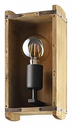 Бра Eglo Wootton 43593 цвет Коричневый, Черный