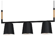Подвесной светильник Eglo Lacey 43612 цвет плафона/подвески Черный, цвет арматуры Бежевый, Черный