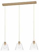 Подвесной светильник Eglo Copley 43634 цвет плафона/подвески Прозрачный, цвет арматуры Золото