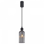 Подвесной светильник F-promo Semisfera 4366-1P цвет плафона/подвески Серый, цвет арматуры Черный-1