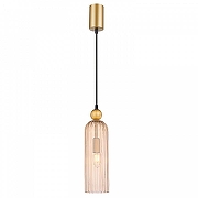 Подвесной светильник F-promo Semisfera 4368-1P цвет плафона/подвески Золото, Оранжевый, цвет арматуры Золото, Черный-1