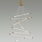 Подвесной светильник Odeon Light Sparky 4369/80L цвет золото-2