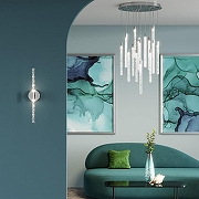 Подвесной светильник Odeon Light Sparky 4370/5L цвет хром-4