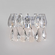 Накладной светильник Bogate's Marvel 437/1 Strotskis цвет плафона/подвески Прозрачный, цвет арматуры Хром-1