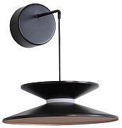 Бра Favourite Platt 4372-1W цвет плафона/подвески Черный, Золото, цвет арматуры Черный