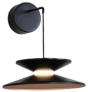 Бра Favourite Platt 4372-1W цвет плафона/подвески Черный, Золото, цвет арматуры Черный-1