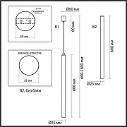 Подвесной светильник Odeon Light F1ano 4374/3L цвет золото-5