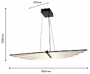 Подвесной светильник Favourite Vingar 4381-2P цвет плафона/подвески Черный, цвет арматуры Черный-8