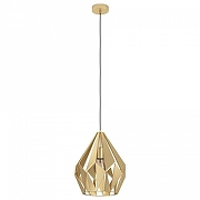Подвесной светильник Eglo Carlton 43814 цвет плафона/подвески Золото, цвет арматуры Золото-1