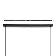 Подвесной светильник Eglo Amsf1eld 1 43863 цвет плафона/подвески Коричневый, цвет арматуры Черный-3