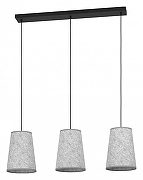 Подвесной светильник Eglo Alsager 43985 цвет плафона/подвески Серый, цвет арматуры Черный-1