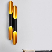 Накладной светильник Imperiumloft Coltrane 44,032 цвет плафона/подвески Золото, Черный, цвет арматуры Черный-1