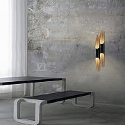 Накладной светильник Imperiumloft Coltrane 44,032 цвет плафона/подвески Золото, Черный, цвет арматуры Черный-15