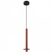 Подвесной светильник Favourite Ingrid 4405-1P цвет плафона/подвески Красный, цвет арматуры Черный-1