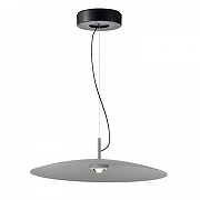 Подвесной светильник Favourite Lars 4412-1P цвет плафона/подвески Серый, цвет арматуры Черный-1