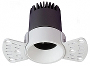 Встраиваемый светильник Favourite Mortise 4417-1C цвет Белый, Черный