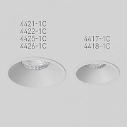 Встраиваемый светильник Favourite Mortise 4426-1C цвет Белый, Черный-6