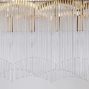 Подвесной светильник MW-Light Лавиния 3 443011106 цвет плафона/подвески Прозрачный, цвет арматуры Латунь-4