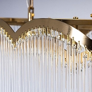 Подвесной светильник MW-Light Лавиния 3 443011106 цвет плафона/подвески Прозрачный, цвет арматуры Латунь-6