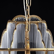 Подвесной светильник MW-Light Лавиния 3 443011106 цвет плафона/подвески Прозрачный, цвет арматуры Латунь-10