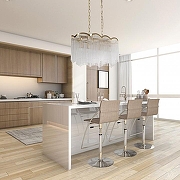 Подвесной светильник MW-Light Лавиния 3 443011106 цвет плафона/подвески Прозрачный, цвет арматуры Латунь-12