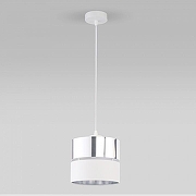 Подвесной светильник TK Lighting Hilton 4440 Hilton Silver цвет плафона/подвески Белый, Хром, цвет арматуры Белый-1