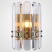 Накладной светильник Imperiumloft BONNINGTON 44,45 цвет плафона/подвески Прозрачный, цвет арматуры Латунь