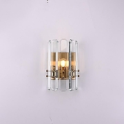 Накладной светильник Imperiumloft BONNINGTON 44,45 цвет плафона/подвески Прозрачный, цвет арматуры Латунь-1