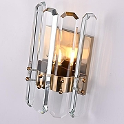 Накладной светильник Imperiumloft BONNINGTON 44,45 цвет плафона/подвески Прозрачный, цвет арматуры Латунь-3