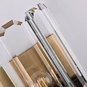 Накладной светильник Imperiumloft BONNINGTON 44,45 цвет плафона/подвески Прозрачный, цвет арматуры Латунь-6