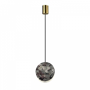 Подвесной светильник Favourite Sten 4447-1P цвет плафона/подвески Зеленый, цвет арматуры Золото-1