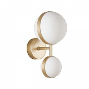 Бра Favourite Asterismo 4448-2W цвет плафона/подвески Опал, цвет арматуры Золото-1