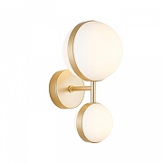 Бра Favourite Asterismo 4448-2W цвет плафона/подвески Опал, цвет арматуры Золото-2