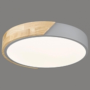 Накладной светильник Velante Velante 445-207-01 цвет плафона/подвески Белый, цвет арматуры Коричневый, Серый