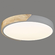 Накладной светильник Velante Velante 445-227-01 цвет плафона/подвески Белый, цвет арматуры Коричневый, Серый