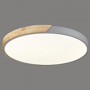 Накладной светильник Velante Velante 445-267-01 цвет плафона/подвески Белый, цвет арматуры Коричневый, Серый