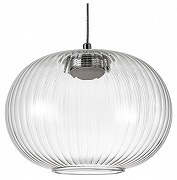 Подвесной светильник Favourite Cattivo 4453-1P цвет плафона/подвески Прозрачный, цвет арматуры Хром