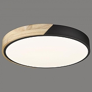 Накладной светильник Velante Velante 445-627-01 цвет плафона/подвески Белый, цвет арматуры Коричневый, Черный