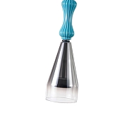 Подвесной светильник Favourite Dolci 4467-1P цвет плафона/подвески Прозрачный, Серый, цвет арматуры Черный-5