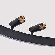 Подвесной светильник F-promo Slinga 4474-1P цвет плафона/подвески Черный, цвет арматуры Черный-7