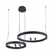 Подвесной светильник F-promo Slinga 4474-2P цвет плафона/подвески Черный, цвет арматуры Черный-4