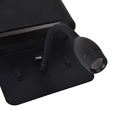 Бра с подсветкой F-promo Parret 4476-2W цвет плафона/подвески Черный, цвет арматуры Черный-1