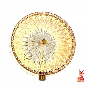 Бра Favourite Slik 4488-2W цвет плафона/подвески Оранжевый, цвет арматуры Бронза, Черный