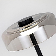 Торшер Favourite Platta 4490-1F цвет плафона/подвески Белый, Серый, цвет арматуры Черный-1