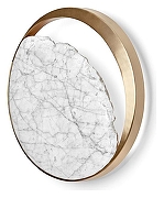 Накладной светильник Imperiumloft Ecl1pse G1nger and Jagger 44.943 цвет плафона/подвески Белый, цвет арматуры Латунь